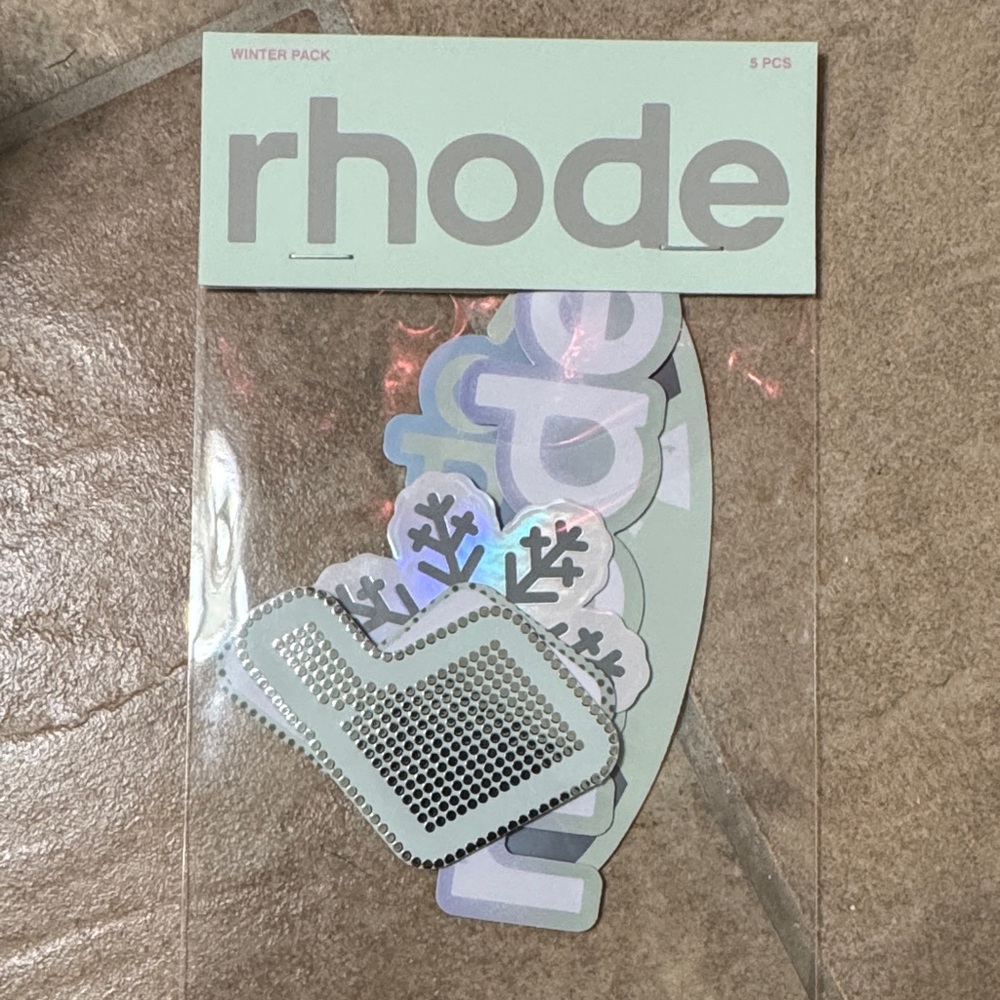RHODE Winter Pack Sticker Collection